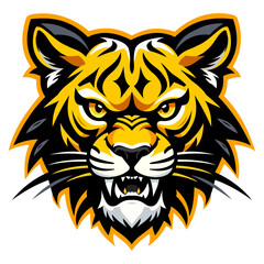 Fierce Panther Head Vector Illustration for Logos & Branding