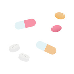 薬の医療イラスト素材