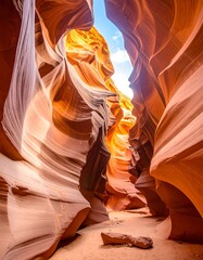 Stunning sandstone canyon