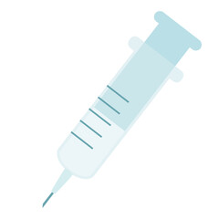 注射器の医療イラスト