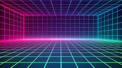 retro-80s-grid-background