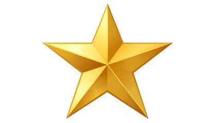 Obraz premium Golden star graphic