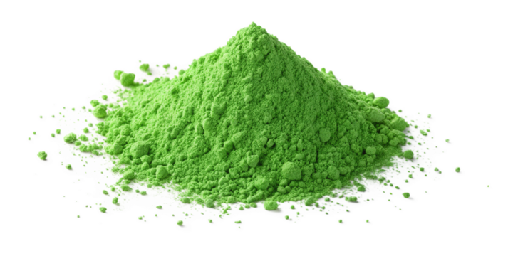 Bright Green Pigment Powder Texture on Transparent Background, Photorealistic Close-Up
Detailed Green Powder Granules with Soft Shadows and Studio Lighting, Isolated