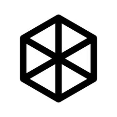 abstract 3d cube