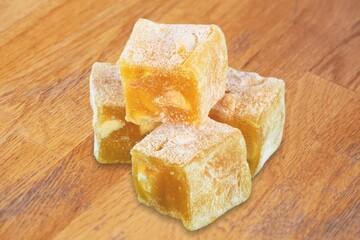 Tasty traditional arabic sweets or dessert