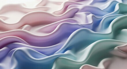 Fototapeta premium Pastel Silk Fabric Abstract Texture