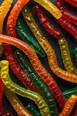 Marbled Gummy Worms