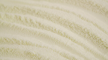 White Milk Powder Texture from New Zealand Cows - Imported Dry Dairy Product Close-up