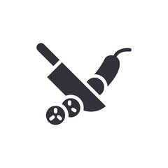 Culinary Preparation With Sliced Vegetables And A Sharp Knife