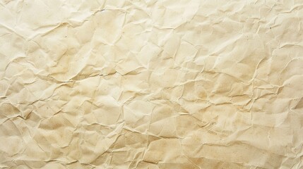 Fototapeta premium Pale Tan Textured Background Highlighting Visible Handmade Paper Fibers, Bathed in Soft Subtle Sunlight—Creating a Warm, Organic Ambiance Ideal for Craft, Design, or Minimalist Visual Projects.