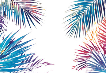 Coconut leaf wallpaper