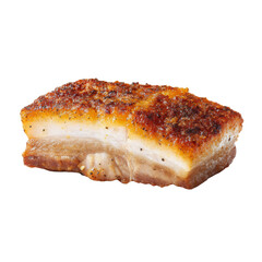 Crispy Golden Pork Belly with Perfect Crackling and Rich Juicy Layers Ready to Serve on a Wooden Cutting Board