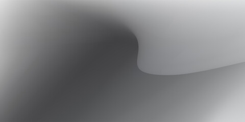 Hitam abu-abu abu perak latar belakang abstrak gelombang putih untuk desain. Gelombang cahaya, garis bergelombang. Gradien Ombre. Derau kasar deret logam disikat efek logam.eps10 © Ridwan