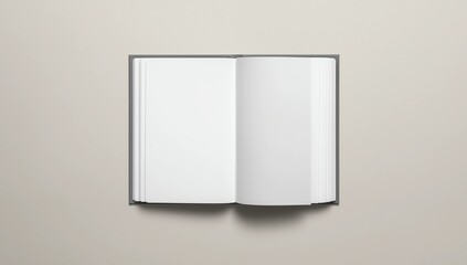 Mock-up magazine or catalog. Blank page