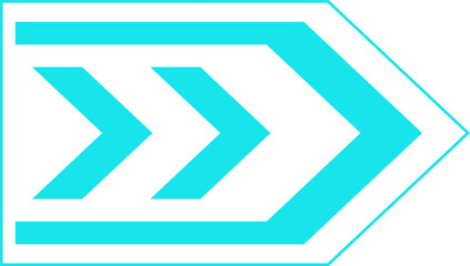 Futuristic Arrow Icon