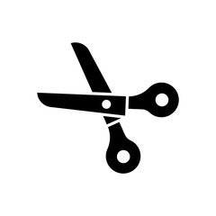 Scissors icon vector design templates simple and modern concept, isolated on white background