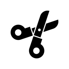 Scissors icon vector design templates simple and modern concept, isolated on white background