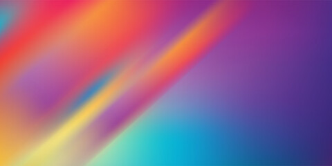 Abstract blurred gradient mesh background in bright Colorful smooth. Easy editable soft colored vector illustration, Suitable For Wallpaper, Banner, Background,