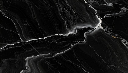 Abstract Black and White Fluid Art with Veining Patterns and Organic Shapes Creating Dynamic Contrast and Visual Interest Ideal for Backgrounds