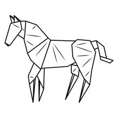 Horse Origami