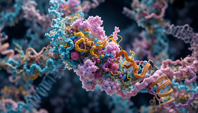 Intricate Molecular Structure of Biological Polymers and Proteins