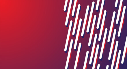 Abstract lines geometric shape pattern design seamless red purple background