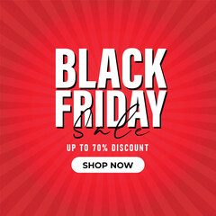 Black Friday Sale Offer Banner Design Free Vector Template