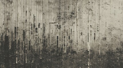 Abstract texture with vertical lines and dark spots