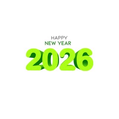 Big Set of 2026 number design template. 2026 New Year logo text design. Collection of 2026 Happy New Year. Vector illustration