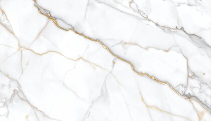 White and gold veined surface, a luxurious pattern of flowing lines and cracks