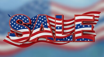 Patriotic Sale Promotion.