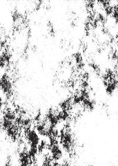 Black and White Abstract Grunge Distressed Overlay Texture