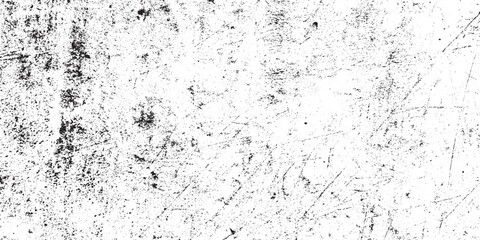 Abstract Black and White Grunge Texture Overlay, Distressed Noise Scratches Background