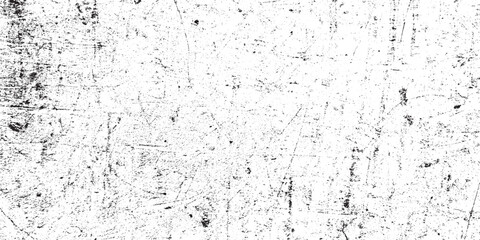 Grungy Black and White Overlay Texture, Abstract Distressed Surface with Scratches