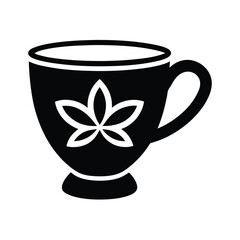 Clove Tea Cup Icon Vector Illustration