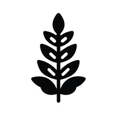 Ginger Spice Branch Icon Vector Illustration