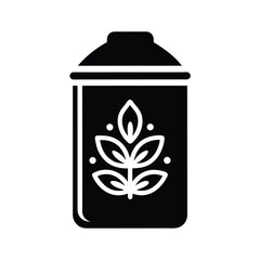 Ground Oregano Tin Icon Vector Illustration