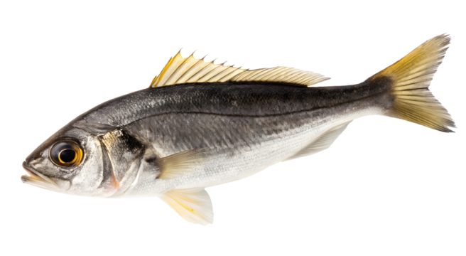 Anchovy isolated on white or transparent background