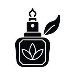 Obraz premium Sage Aroma Mist Icon Vector Illustration
