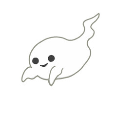 飛んでくるオバケ