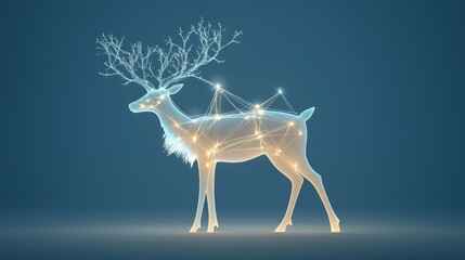 Exploring the Intersection of Kitsch and Modernity in Christmas 2025: A Reindeer with a Tree on Its Antlers