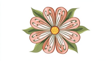 Vector illustration of a beautiful lily flower, perfect for floral design and nature-inspired spring decoration