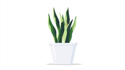 Potted green grass and herbs, like green onion and rosemary, are fresh houseplant decorations for the healthy growth of natural food