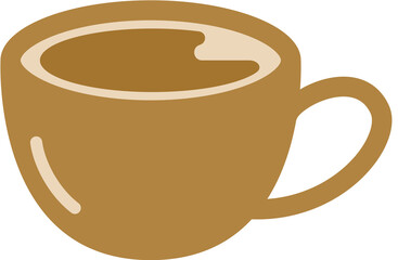 커피 갈색 아메리카노 컵 머그 잔