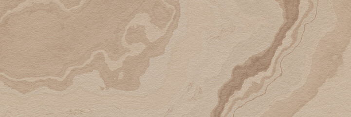 Abstract soil and stone background. Brown weathered layered rock