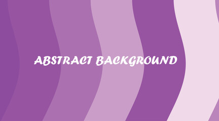Abstract wavy purple and white background with text