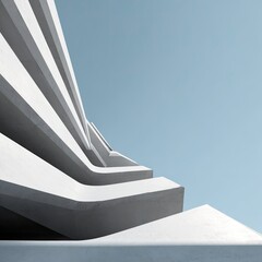 Futuristic Modern Architectural Structure