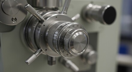 Fototapeta premium Industrial machinery detailed view