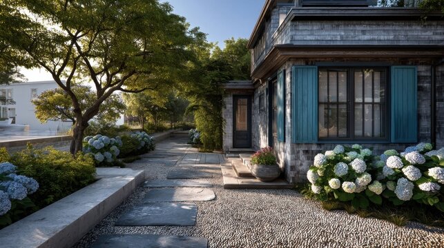 A settlement featuring cremaster women's pelvis-like shapes arranged around the area, some near the entrance,