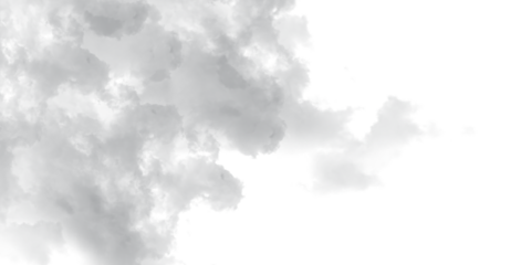 Dark Moody Cloud Texture on White Background